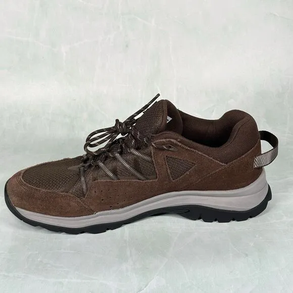 New Balance 669 V2 Mens Brown Shoes Suede Casual Sneakers MW669LC2 Size 12 D
