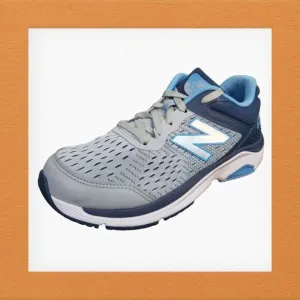 New Balance 847 V4 WW847LG4 Womens Blue Grey Running Shoes‎ Size US 10.5 B