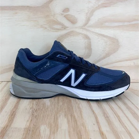 New Balance - 990 v5 Made In USA - Running Shoes - Blue - Men's - 13 D - M990NV5