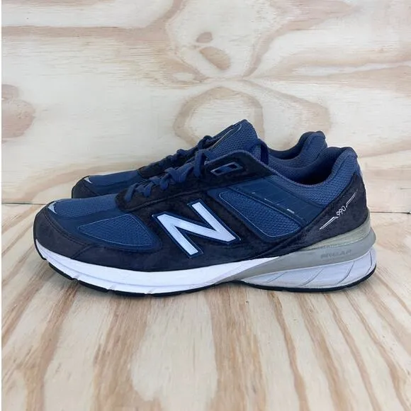New Balance - 990 v5 Made In USA - Running Shoes - Blue - Men's - 13 D - M990NV5