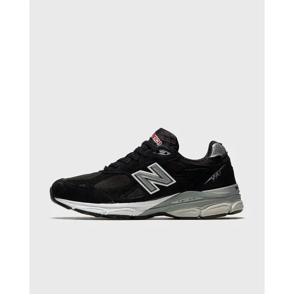 New Balance 990v3 M990BS3 Sneaker Men's 11.5 Black Grey Running Shoes NR9913