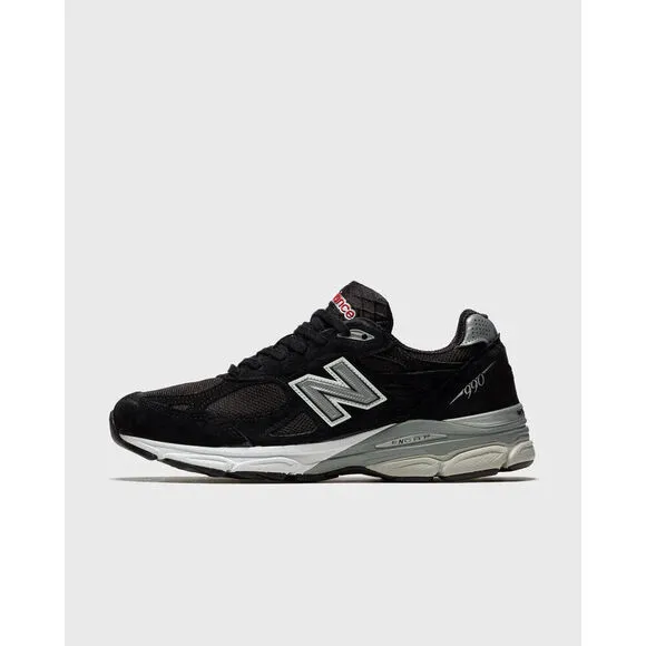 New Balance 990v3 M990BS3 Sneaker Men's 11.5 Black Grey Running Shoes NR9913