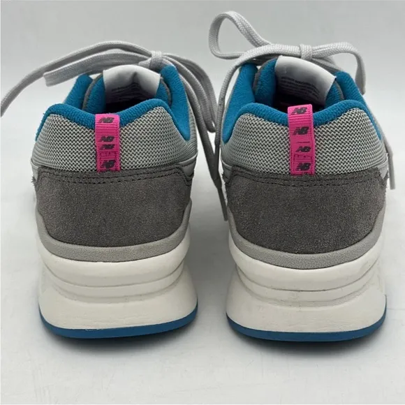 New Balance 997H Castlerock Gray Blue Pink Running Sneakers Mens Size 11.5 D