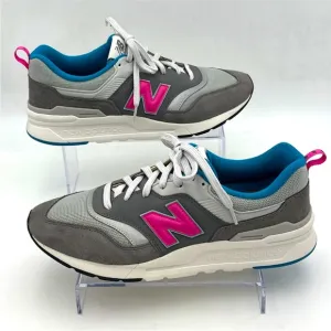 New Balance 997H Castlerock Gray Blue Pink Running Sneakers Mens Size 11.5 D