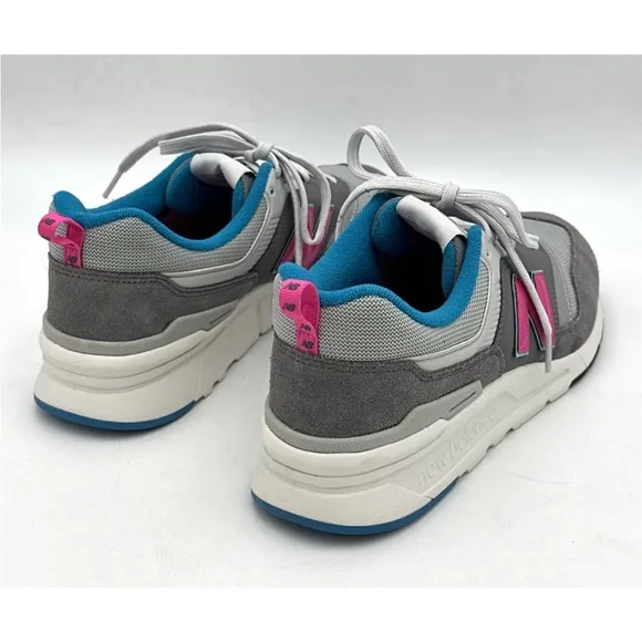 New Balance 997H Castlerock Gray Blue Pink Running Sneakers Mens Size 11.5 D