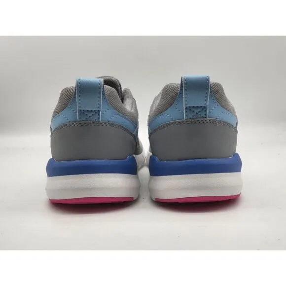 New Balance Kids 009 Gray Pink Blue Shoes Size 7