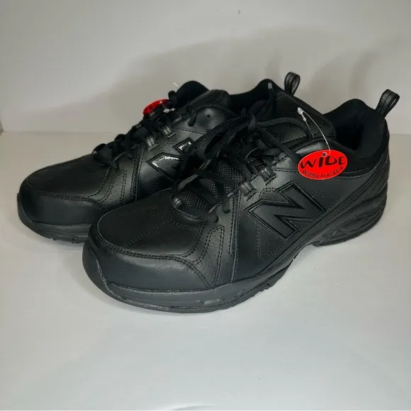 New Balance Men's Black Wide Fit Shoes