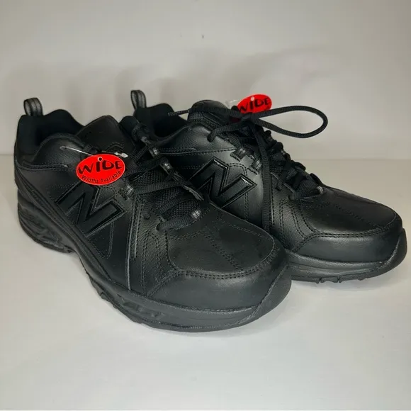 New Balance Men's Black Wide Fit Shoes