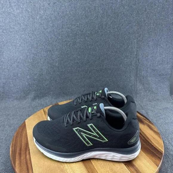 New Balance Mens FF 680 V7 M680NK7 Black Running Shoes Sneakers Size 9.5 4E