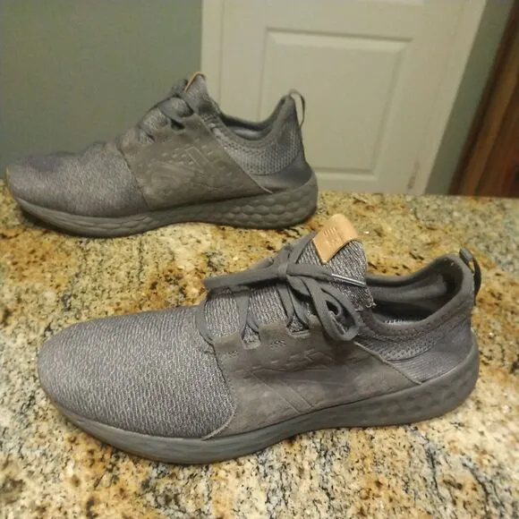 New Balance Men's Fresh Foam Cruz Running Shoes Size 14 D Gray MCRUZOS