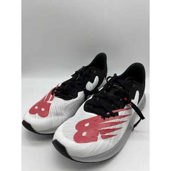 New Balance Mens FuelCell Prism MFCPZSC White Running Shoes Lace Up Size 12