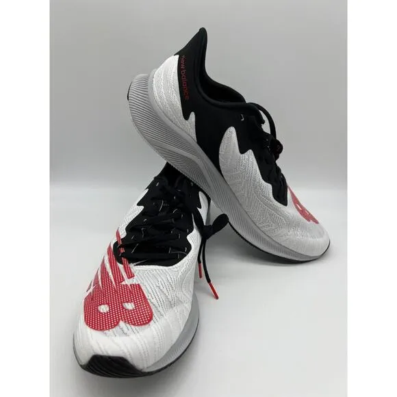 New Balance Mens FuelCell Prism MFCPZSC White Running Shoes Lace Up Size 12