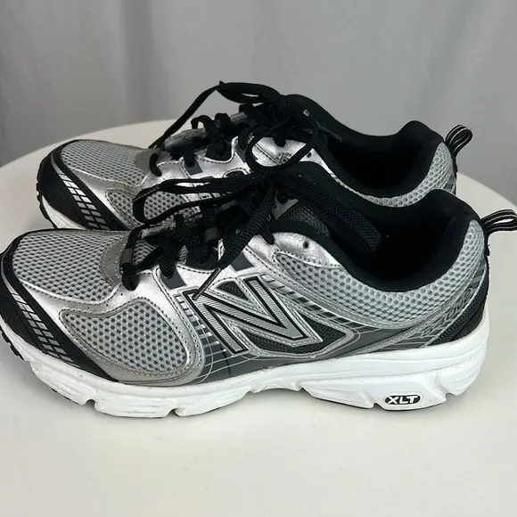 New Balance Men’s Running 540 V2Black Silver XLT Footbed Athletic Shoes