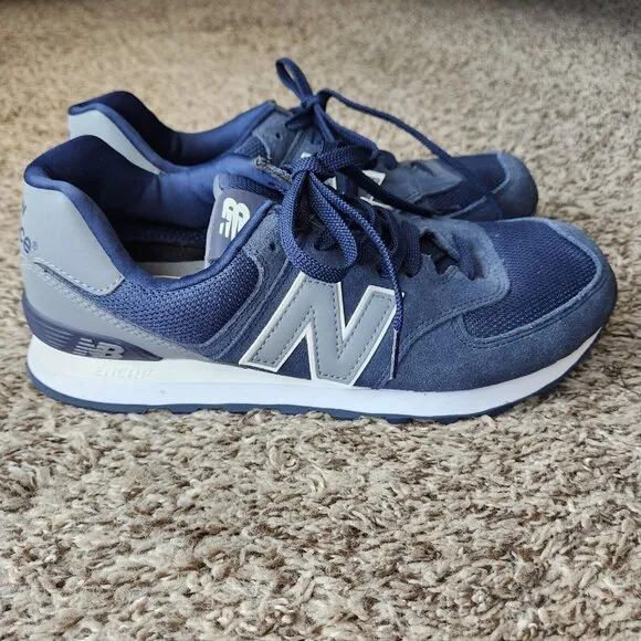 New Balance‎ Men's Size 9 ML574CNE Running Shoes 'Reflective Aviator Gunmetal