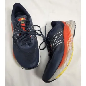 New Balance Men's Sz. 9 Fresh Foam EVOZ  Navy/Orange MEVOZLR Running Shoes