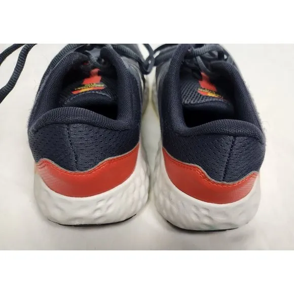 New Balance Men's Sz. 9 Fresh Foam EVOZ  Navy/Orange MEVOZLR Running Shoes