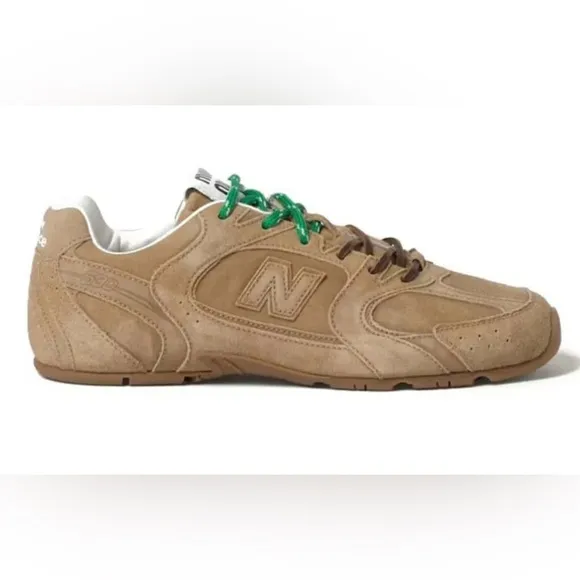 New Balance   MIU MIU collab. New Balance X Miu Miu 530 SL suede sneakers