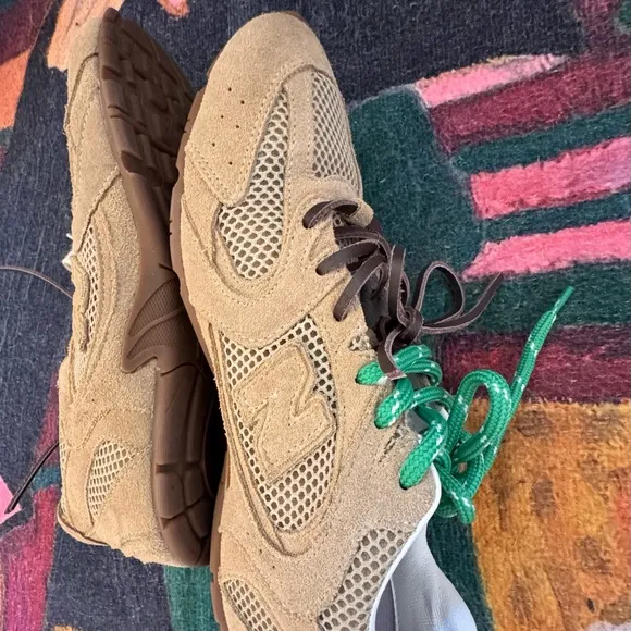 New Balance   MIU MIU collab. New Balance X Miu Miu 530 SL suede sneakers
