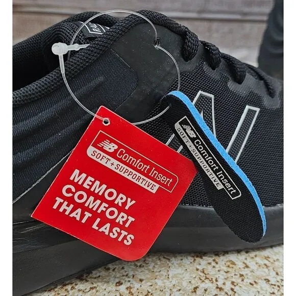New Balance Ralaxa Black Memory Foam Men's Running Shoes Size 9.5 Wide
