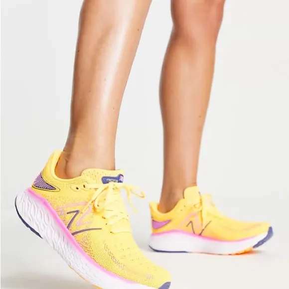 New Balance Women's Yellow Running Shoes