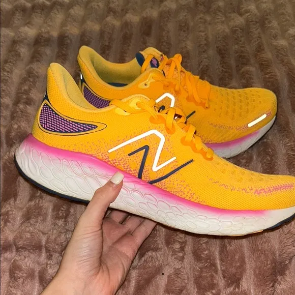 New Balance Women's Yellow Running Shoes