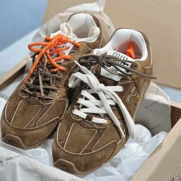 New Balance x MIU MIU NB 530 SL Low Top Sneakers