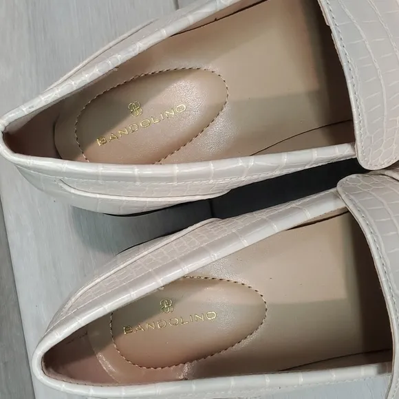NEW Bandolino Womens Misha3 Croc Heels Shoes sz 10M