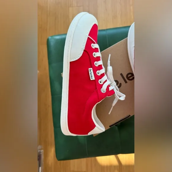 NEW Barefoot sneakers Be Lenka, red and white, size eu 40, us 9., unisex