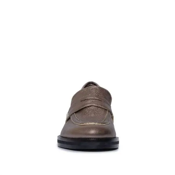 NEW BERNARDO women tabitha loafer in pewter