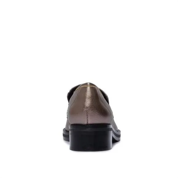 NEW BERNARDO women tabitha loafer in pewter