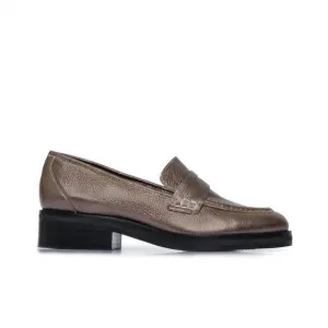 NEW BERNARDO women tabitha loafer in pewter
