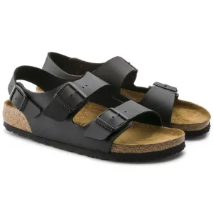 New Birkenstock Milano Black Regular Width