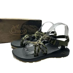 New Chaco Green and Black Sandals 10 ZX1 Classic