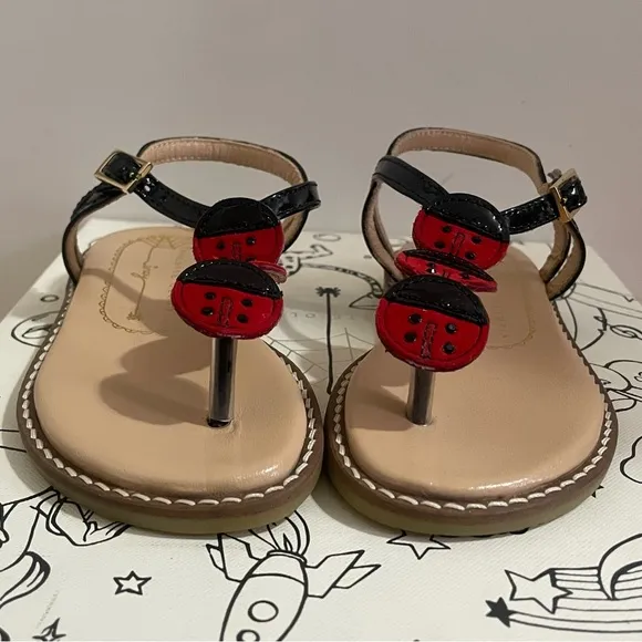 NEW! Charlotte Olympia Toddler sandals 25