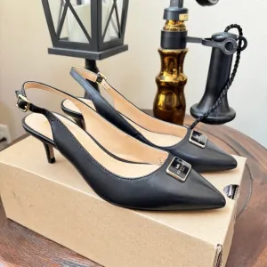 ✅NEW “Coach” Jillian Women’s Slingback Strap Shoes. Black US 5B
