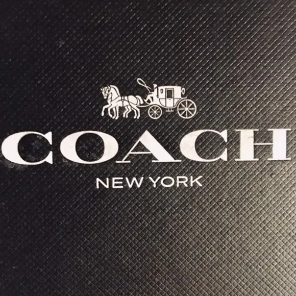 New Coach Old Stock In Box Leather Penny Loafers