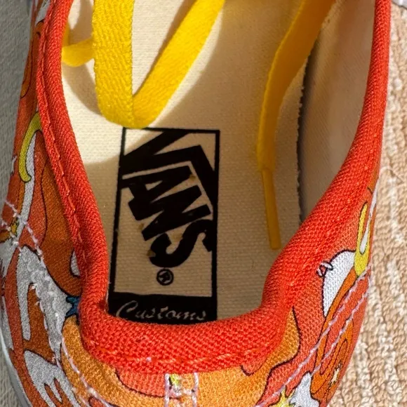 New CUSTOM COLORFUL ZODIAC LEO VANS‎ unisex