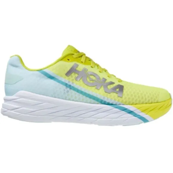 NEW HOKA Rocket X Unisex Shoes, Blue Glass Evening Primrose