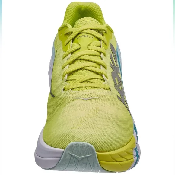 NEW HOKA Rocket X Unisex Shoes, Blue Glass Evening Primrose