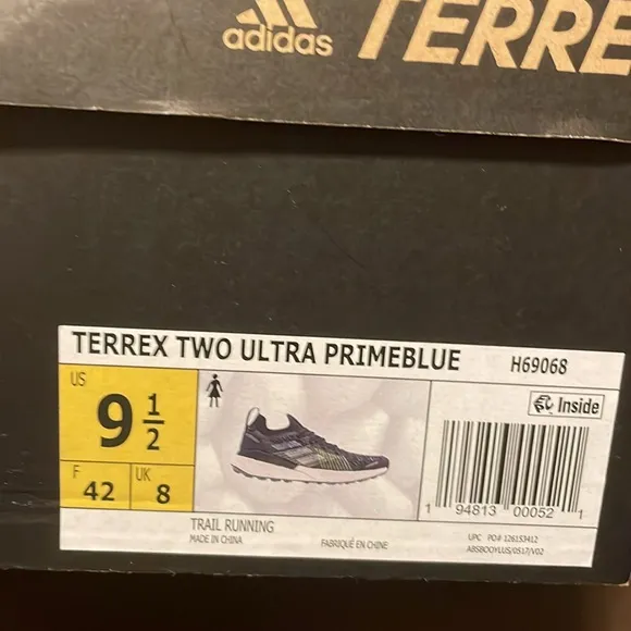 New in Box Adidas Terrex Two Ultra Boost Running Trail Shoes Womens 9.5 US 42EUR