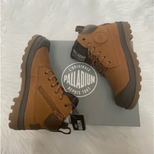 NEW in Box-PALLADIUM Mahogany Pampa Scout Boots 12
