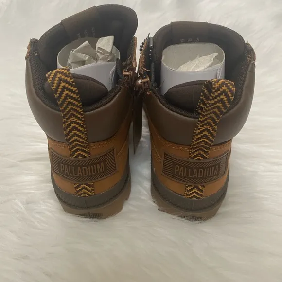 NEW in Box-PALLADIUM Mahogany Pampa Scout Boots 12
