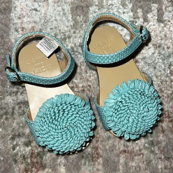 NEW JANIE &amp; JACK SANDALS 4C