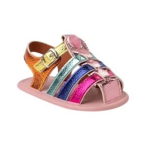 NEW KURT GEIGER girl's toddler kensington fisherman sandals in multi