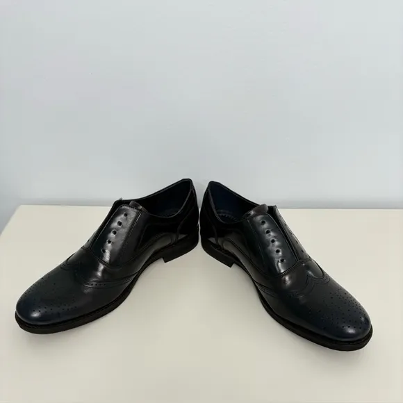 New Lasocki Executive Imperials Leather Wingtip Saddle Oxford Shoes Mens S: 11