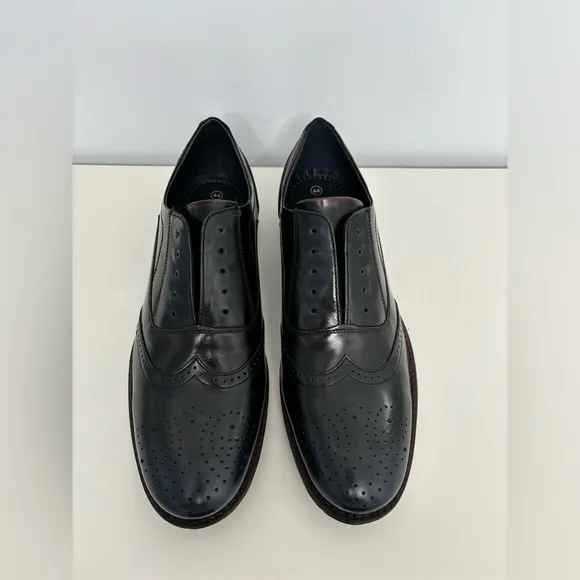 New Lasocki Executive Imperials Leather Wingtip Saddle Oxford Shoes Mens S: 11