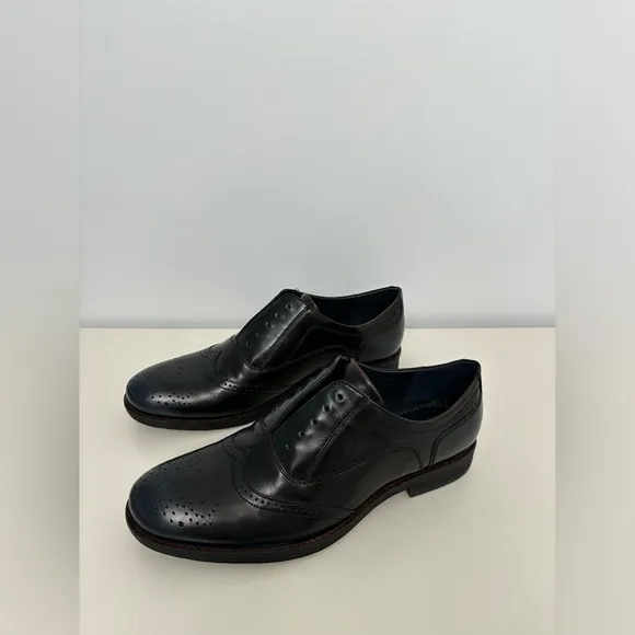 New Lasocki Executive Imperials Leather Wingtip Saddle Oxford Shoes Mens S: 11