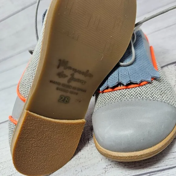 New!!! Mannela de Juan Kids Oxford Shoes Size US 11/EU 28‎