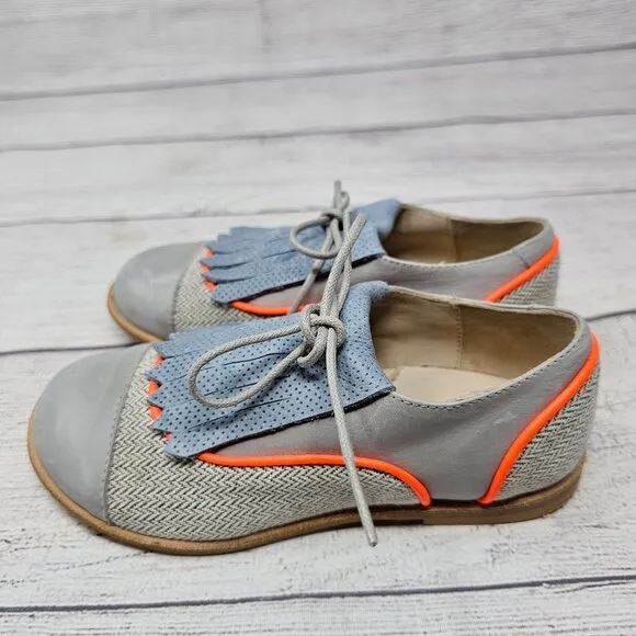 New!!! Mannela de Juan Kids Oxford Shoes Size US 11/EU 28‎