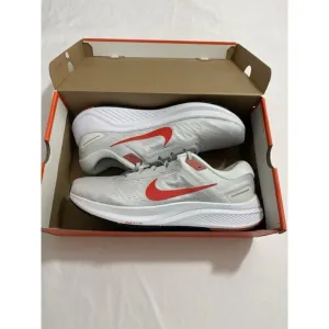 New Mens Size 14 White Red Nike Air Zoom Structure 24 Running Shoes DA8535 010